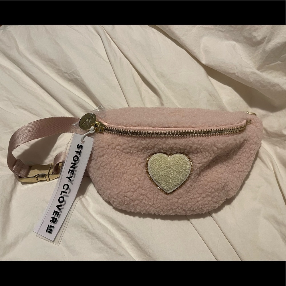 Stoney clover lane cozy Fanny pack with heart